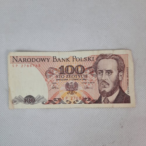 Banknot nominał 100