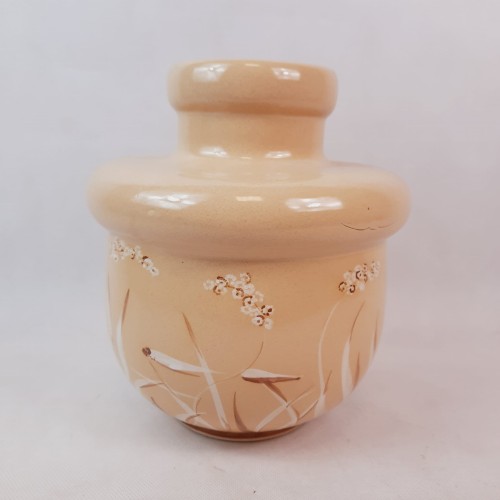 Wazon ceramiczny w kwiaty BOLESŁAWIEC