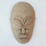 Maska ceramiczna ozdobna 