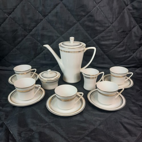 Serwis kawowy porcelanowy CHODZIEŻ 