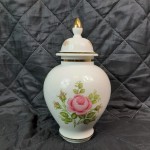 Amfora porcelanowa SCHUMANN róża