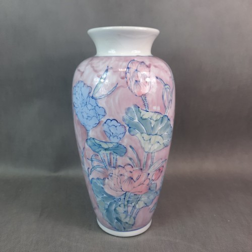 Wazon porcelanowy ręcznie malowany 
