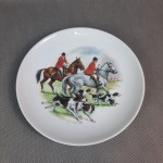 Talerz porcelanowy dekoracyjny KAISER polowanie 