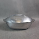Brytfanna duża aluminiowa PRL 