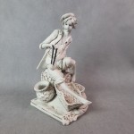 Figurka porcelana biskwitowa Capodimonte  WŁOCHY 