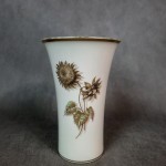 Wazon porcelanowy ze złoceniami kwiatowymi ALKA/KAISER 