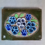 Obraz ceramiczny kwiaty JIE GANTOFTA