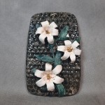 Obrazek 3D kwiaty ceramika