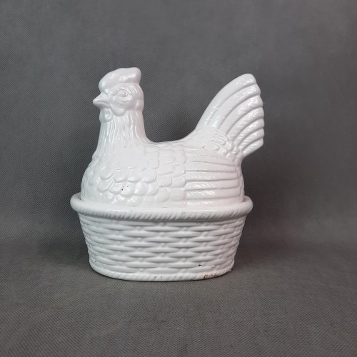 Kura biała ceramiczna