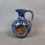 Dzbanek ceramiczny niebieski