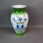 Wazon porcelanowy kaszubski motyw kwiatowy LUBIANA