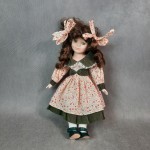 Lalka porcelanowa kolekcjonerska dziewczynka