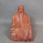 Figurka drewniana chiński mędrca