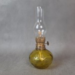 Lampa naftowa żółta