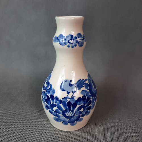 Wazon ceramiczny ptak i kwiaty WŁOCŁAWEK