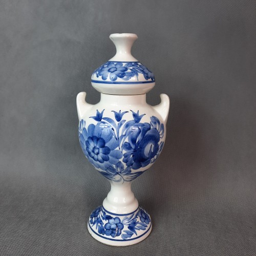 Amfora/Wazon zdobiony ceramiczny fajans KOŁO