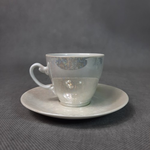 Filiżanka porcelanowa PERŁOWA WŁOCŁAWEK