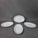 Zestaw półmisków porcelanowych ĆMIELÓW