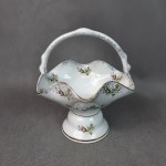 Koszyczek porcelanowy w kwiaty CHODZIEŻ
