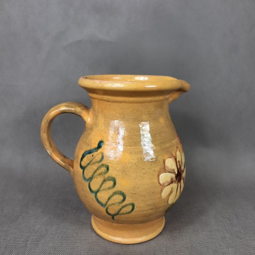 Dzbanek ceramiczny żółty