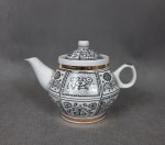 Dzbanek/Imbryk porcelanowy zdobiony ZSRR