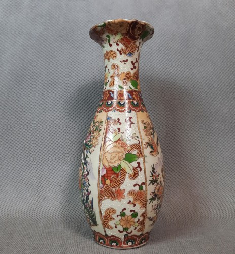 Wazon chiński porcelanowy kwiaty i ptaki