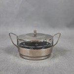 Cukiernica metalowa ART DECO