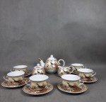 Serwis porcelanowy BRĄZOWY PAW 
