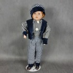 Lalka porcelanowa chłopiec KOLEKCJONERSKA