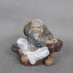 Figurka porcelanowa Shiwan Mudman brodaty starzec