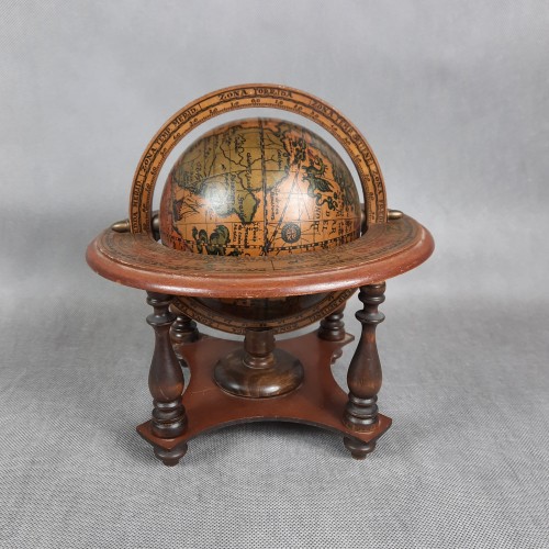 Globus drewniany VINTAGE 