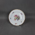 Talerz porcelanowy zdobiony NYMPHENBURG