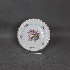 Talerz porcelanowy zdobiony NYMPHENBURG