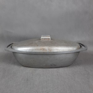 Brytfanna aluminiowa PRL
