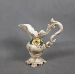 Dzbanek ceramiczny z żółtym kwiatem BASSANO