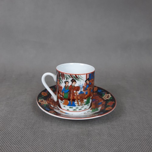 Filiżanka porcelanowa Azjatki 