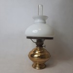 Lampa naftowa mosiężna 
