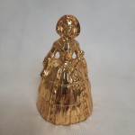 Dzwonek  Figurka   mosiężna Lady