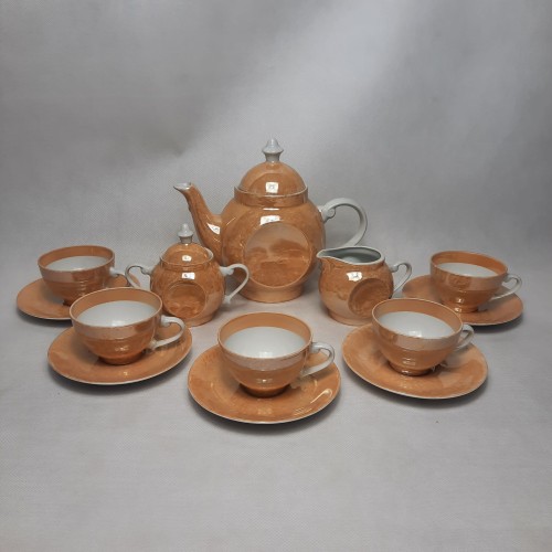 Serwis Kawowy porcelanowy  WŁOCŁAWEK
