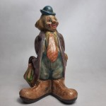 Figurka ceramiczna Skarbonka Klaun